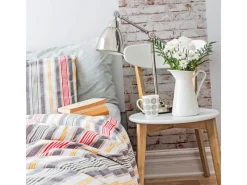 AS-Creation A.S. Creation Pop.up-Panel Stein Rot-Weiß