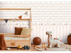 AS-Creation A.S. Creation Vlies-Bordüre Zirkus 5 m x 0,13 m Bunt-Beige FSC®