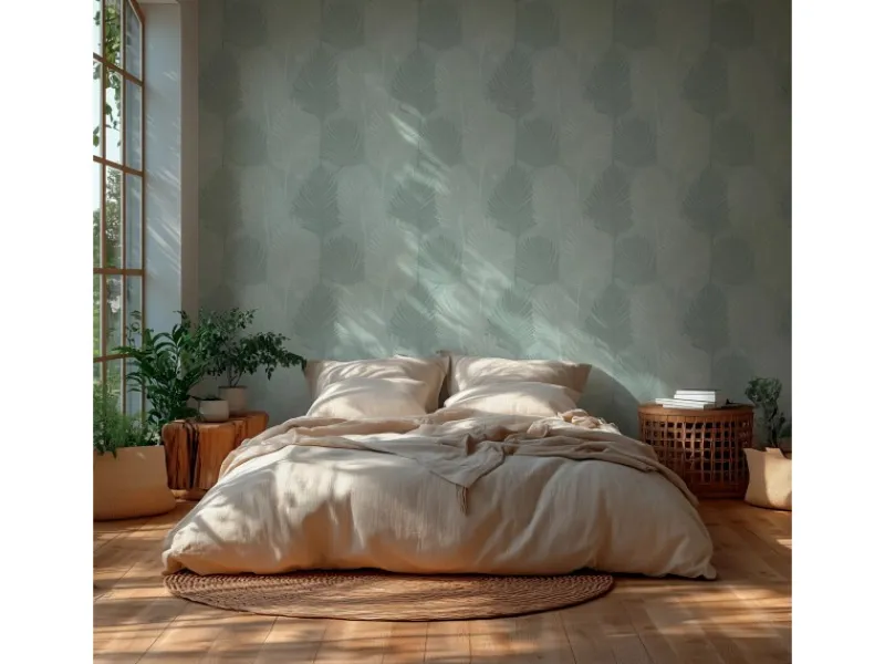 AS-Creation A.S. Creation Vliestapete Floral Blätter 10,05 m x 0,53 m FSC®