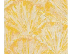 AS-Creation Tapetenmuster^A.S. Creation Vliestapete Grafik Floral 10,05 m x 0,53 m -Creme FSC®