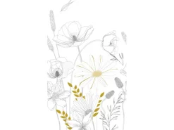 AS-Creation Fototapeten^Fototapete Vlies Blumen Weiß-Grau