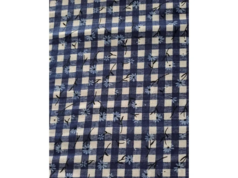 Auflagen-Set für Festzelt-Garnitur Blau-Weiß