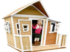 AXI Lisa Spielhaus Braun - Weiß 193 x 220 x 174 cm