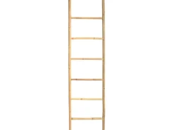 MSV Kissen|Leitern^Bambusleiter 6-Stufig 190 cm x 51 cm