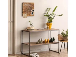 Banjado Garderoben^Großer Schlüsselkasten Glas 30x30cm Schwarz Scharnier Rechts 50 Haken Beschreibbar Magnetisch Motiv Jahresringe