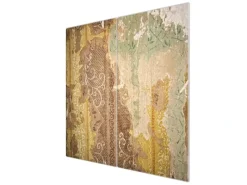 Banjado Tapezierzubehör^Herdabdeckplatte Glas 2 Teilig Je 30x52CM Schneidebrett Herdabdeckung Mit Motiv Alte Tapeten