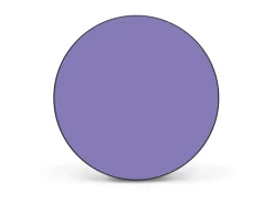 Banjado Pinnwände^Magnettafel Rund Größe 47cm Magnetwand Schwarz Aus Metall Magnetpinnwand Pinnwand Motiv Lavendel