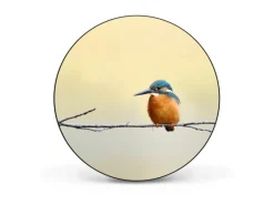 Banjado Pinnwände^Magnettafel Rund Größe 47cm Magnetwand Schwarz Aus Metall Magnetpinnwand Pinnwand Motiv Pause