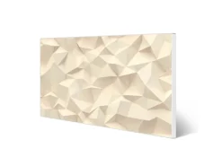 Banjado Pinnwände^Magnettafel 78x37cm Magnetwand Weiß Aus Metall Magnetpinnwand Pinnwand Inkl. 4 Magnete Motiv Steinwand 2