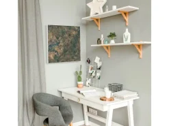 Banjado Pinnwände^Magnettafel 50x50cm Magnetwand Weiß Aus Metall Magnetpinnwand Pinnwand Inkl. 4 Magnete Motiv Kupfer Patina