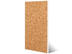 Banjado Pinnwände^Magnettafel 37x78cm Magnetwand Weiß Aus Metall Magnetpinnwand Pinnwand Inkl. 4 Magnete Motiv Kork