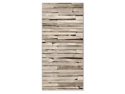 Banjado Pinnwände^Magnettafel 37x78cm Magnetwand Silber Aus Metall Magnetpinnwand Pinnwand Inkl. 4 Magnete Motiv Steinplatten