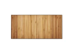 Banjado Pinnwände^Magnettafel 78x37cm Magnetwand Schwarz Aus Metall Magnetpinnwand Pinnwand Inkl. 4 Magnete Motiv Bambusholz