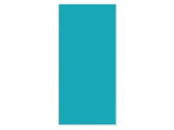 Banjado Pinnwände^Magnettafel 37x78cm Magnetwand Weiß Aus Metall Magnetpinnwand Pinnwand Inkl. 4 Magnete Motiv Türkis