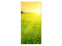 Banjado Pinnwände^Magnettafel 37x78cm Magnetwand Weiß Aus Metall Magnetpinnwand Pinnwand Inkl. 4 Magnete Motiv Guten Morgen 2