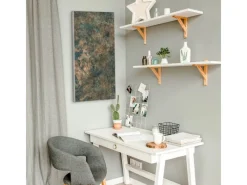 Banjado Magnettafel 37x78cm Magnetwand Silber Aus Metall Magnetpinnwand Pinnwand Inkl. 4 Magnete Motiv Kupfer Patina