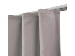 Beautissu Amelie TK Vorhang mit Kräuselband 140x245cm 2tlg