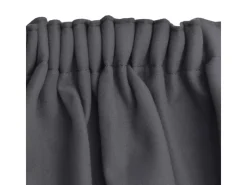 Beautissu Vorhänge|Gardinen^Amelie TK Vorhang mit Kräuselband 140x245cm 2tlg