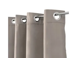 Beautissu Amelie TO Vorhang mit Öse 140x245cm 2tlg