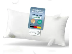 Beautissu Kissen^BeauNuit FK Kopfkissen 40x80cm Weiß