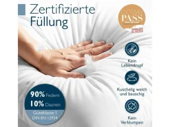 Beautissu Kissen^BeauNuit FK Kopfkissen 40x80cm Weiß