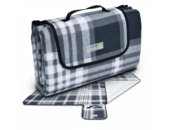 Beautissu Überwürfe^Bella KA Picknickdecke 200x200cm Kariert