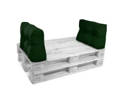 Beautissu Kissen^ECO Style Palettenkissen Rücken 60x40x10cm 2tlg