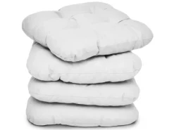 Beautissu Kissen^Lisa Stuhlkissen 40x40x8cm 4tlg