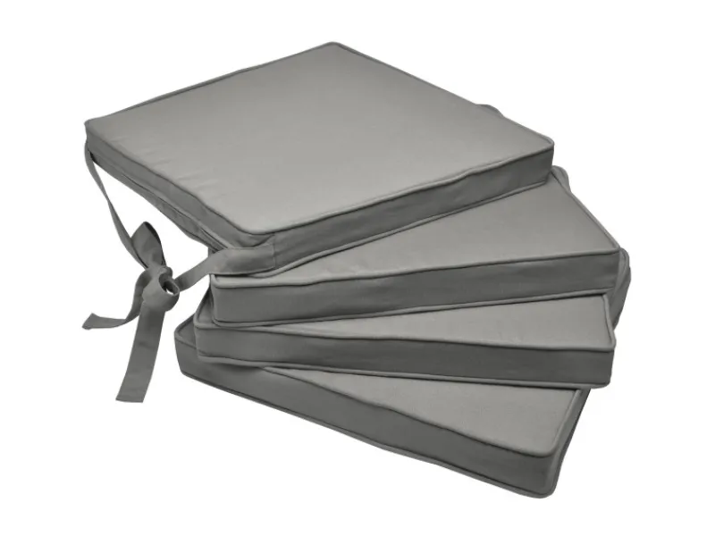 Beautissu Loft SK Stuhlkissen 45x40x5cm 4tlg