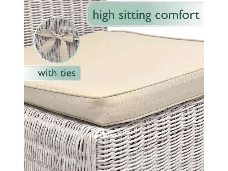 Beautissu Pia Stuhlkissen 45x40x5cm 4tlg