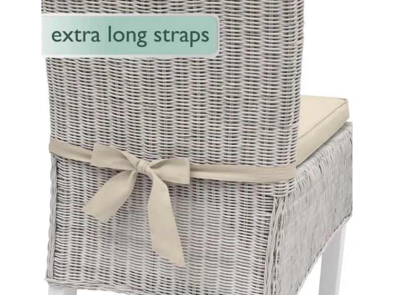 Beautissu Pia Stuhlkissen 45x40x5cm 4tlg