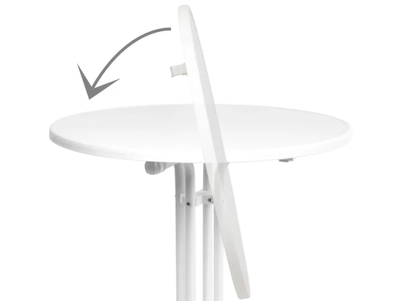 Beautissu Tische^Sylt Stehtisch Ø 80 cm