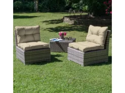 Beautissu Xluna Loungekissen Rücken 60x40x12cm