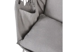 Kissen^Beliani Hängesessel 152x122x152