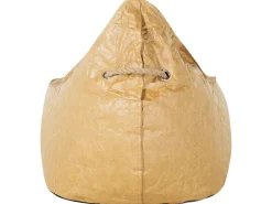 Sitzsäcke^Beliani Sitzsack DROP Gold 75x63x73