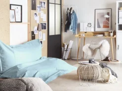 Sitzsäcke^Beliani Sitzsack FUZZY Hell 180x230x20