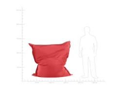 Sitzsäcke^Beliani Sitzsack FUZZY 140x180x20