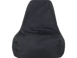 Beliani Sitzsack SIESTA Schwarz 100x61x75