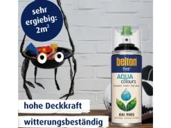 belton Free AQUAcolours Buntlack RAL 9005 hochglänzend 400 ml