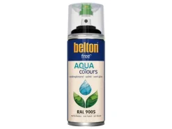 belton Free AQUAcolours Buntlack RAL 9005 seidenglänzend 400 ml