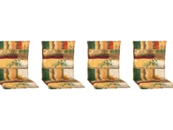 Beo Hocker^Sitzauflage Niedriglehner Glasgow 4er-Set Beige-Natur