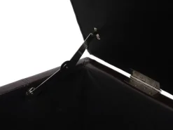 BERLINLODGE Aufbewahrung^Aufbewahrungs-Truhe Lars 45x114x45cm Kunstleder