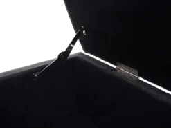 BERLINLODGE Aufbewahrungs-Truhe Lars 45x114x45cm Stoff/Textil