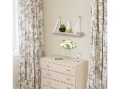 BERLINLODGE Wandregal HxBxT 27x50x13cm Hängeregal Regal Shabby-Look Vintage farben