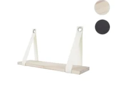 BERLINLODGE Wandregal HxBxT 27x50x13cm Hängeregal Regal Shabby-Look Vintage farben