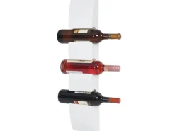 BERLINLODGE Flaschenregale^Weinregal Für 3 Flaschen HxBxT 54x13x9cm Flaschenregal Wandregal Flaschenhalter