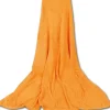 Bestgoodies Überwürfe|Decken^Mikrofaser Decke Orange Apricot 80 x 120 cm