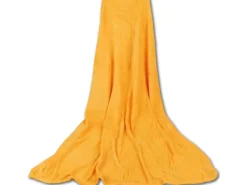 Bestgoodies Überwürfe^Mikrofaser Decke Hellorange Marigold 70 x 100 cm
