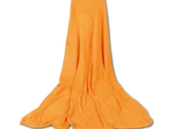 Bestgoodies Überwürfe|Decken^Mikrofaser Decke Apricot 220 x 240 cm