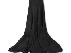 Bestgoodies Mikrofaser Decke Schwarz Jetblack 80 x 120 cm